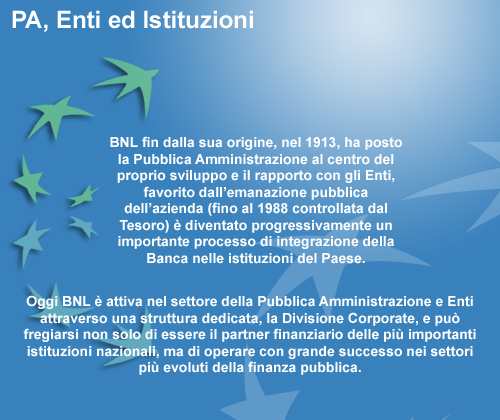PA Enti ed Istituzioni
