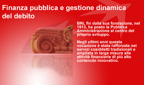 Finanza pubblica e gestione dinamica del debito