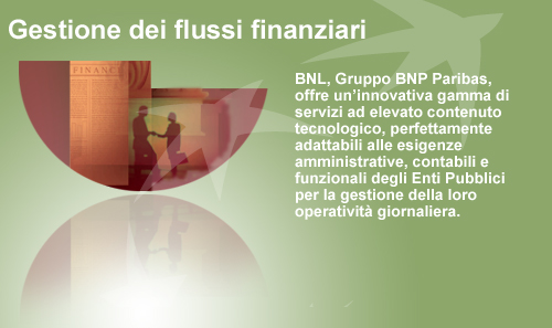 Gestione dei flussi finanziari