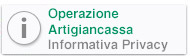 Operazione Artigiancassa - Informativa Privacy