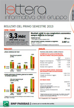 Lettera Informativa del Gruppo risultati del primo semestre 2011