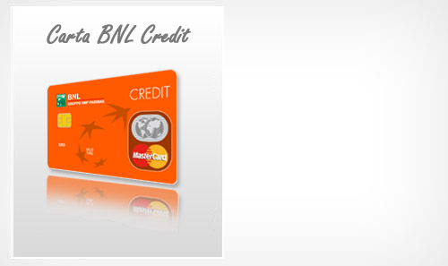 Carta BNL Credit
