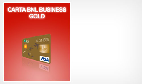 Carta di Credito BNL Business Gold