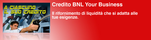 Credito BNL Your Business