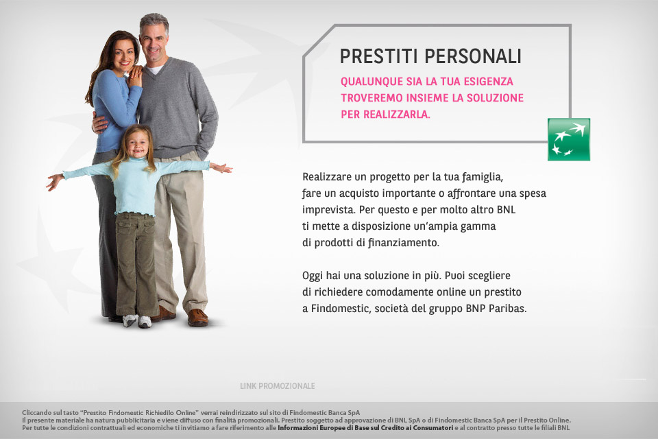 Prestiti Personali BNL