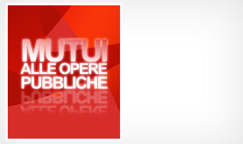 Mutui alle opere pubbliche
