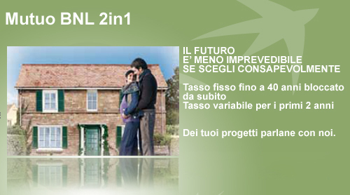 Mutuo BNL 2in1