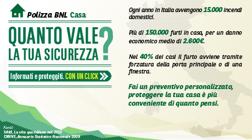 Polizza BNL Casa