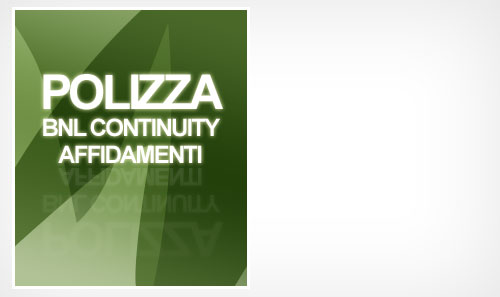 Polizza BNL Continuity affidamenti