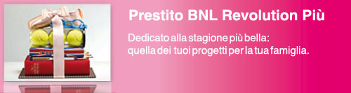 Prestito BNL Revolution Più